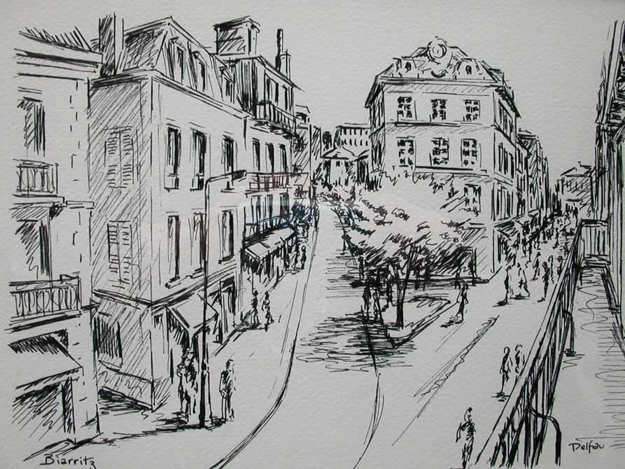 Rue animée
