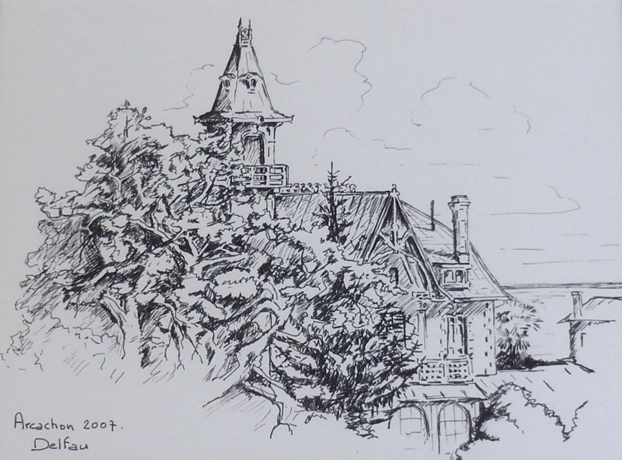 La villa St-Yves à Arcachon