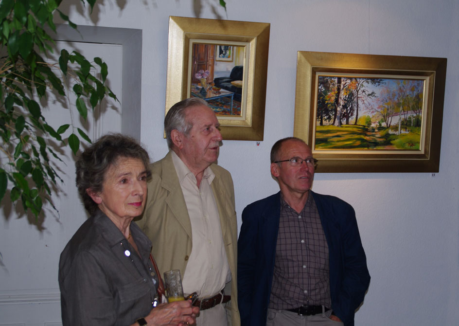 Avec le peintre Jean Catusse