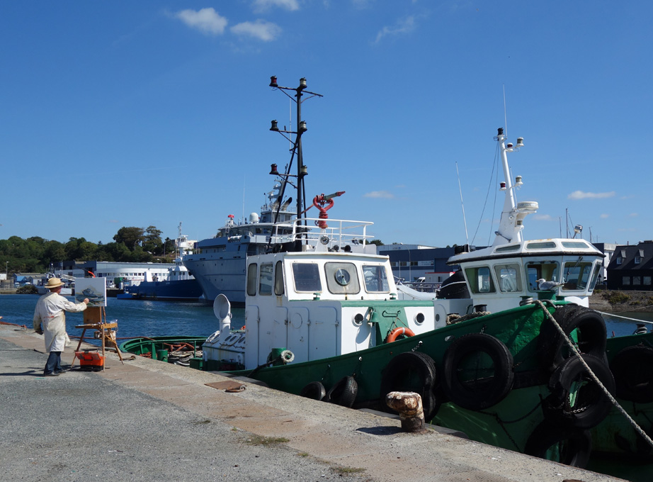 sur le port de Concarneau - 1