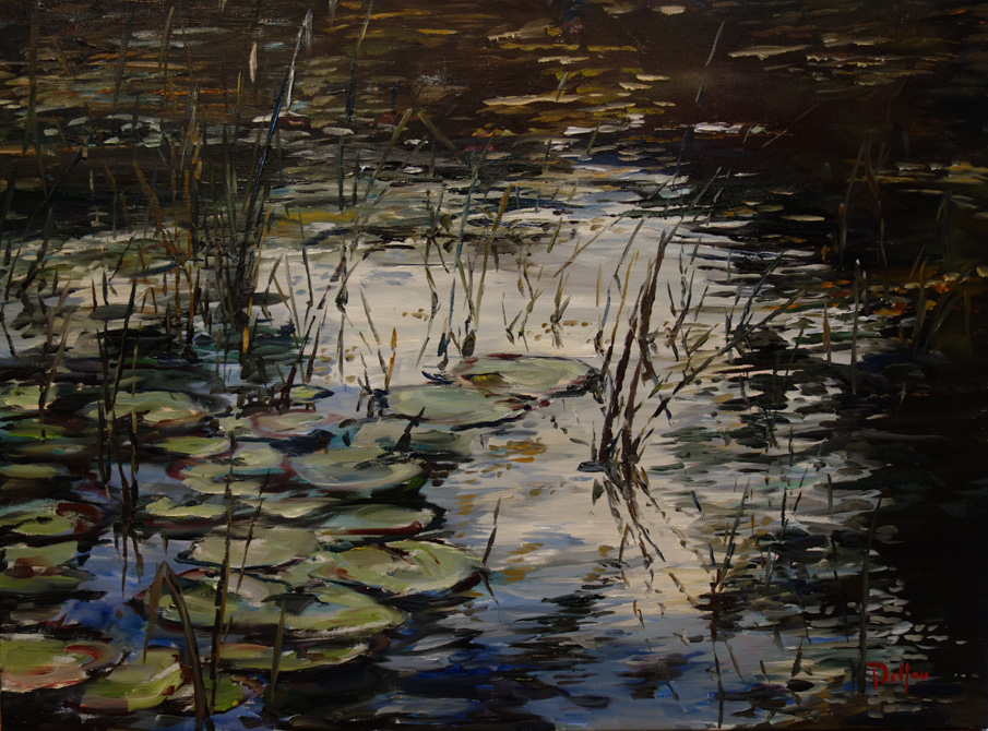 reflets du soir