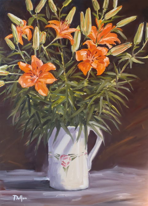 Le vase de lys