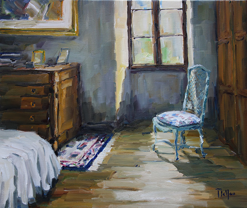La lumière dans la chambre