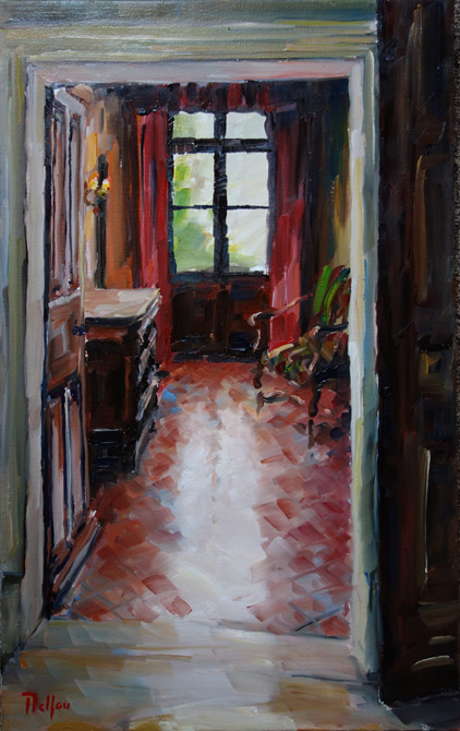 Les rideaux rouges