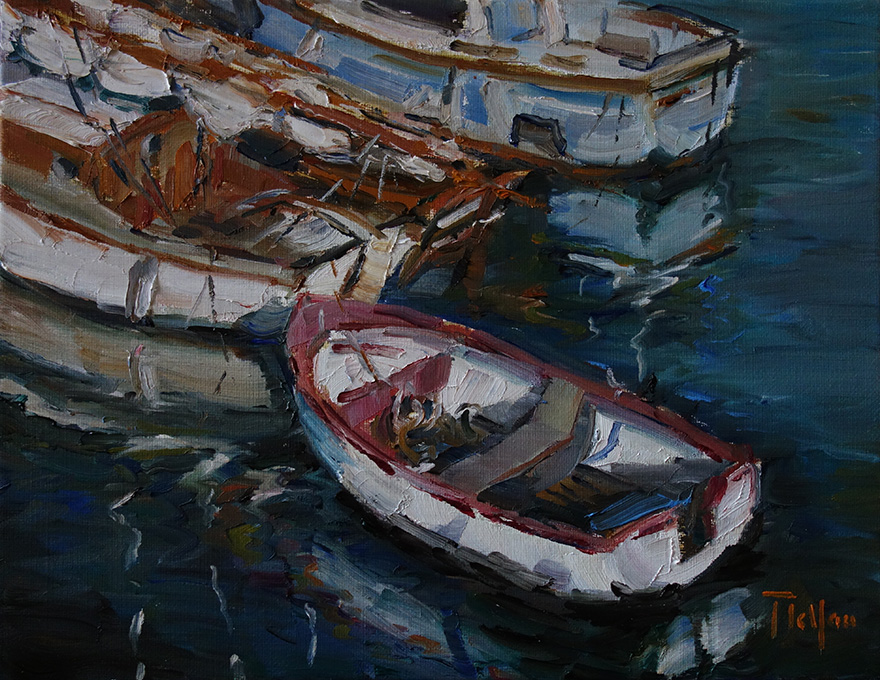 Reflets du port