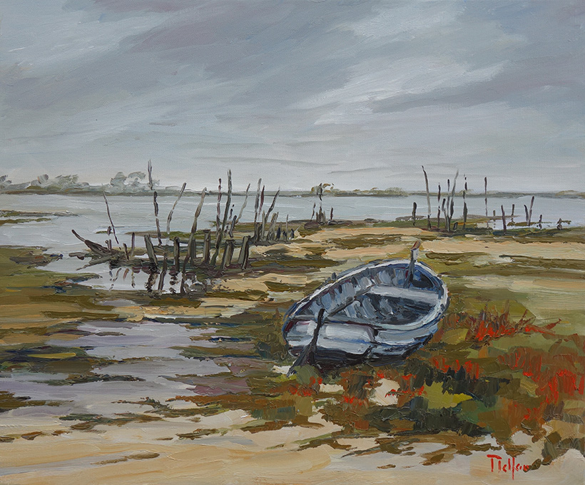 La barque bleue