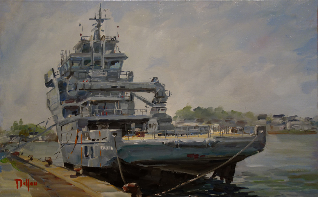 Le "Dumont D'Urville" à Concarneau