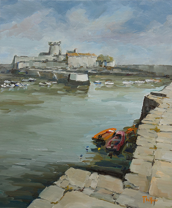 Quai du port de Ciboure