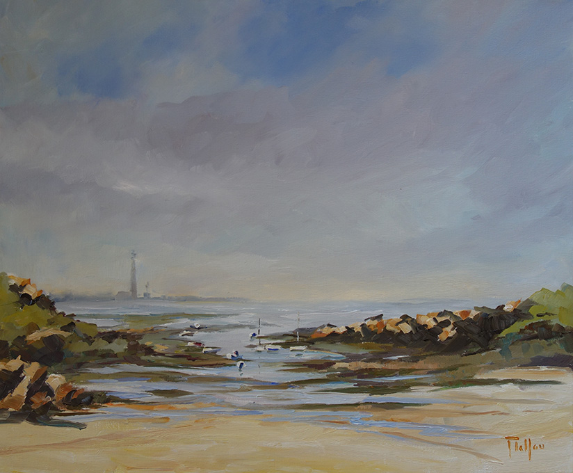 Le phare de l'Ile vierge