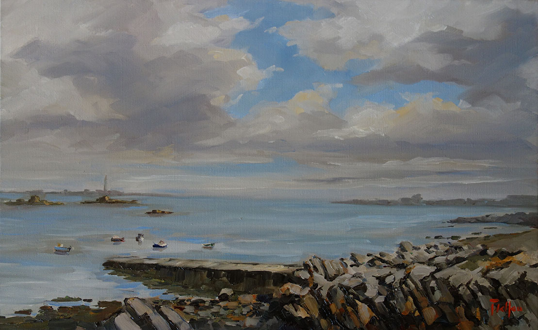 Vue de L'Ile vierge