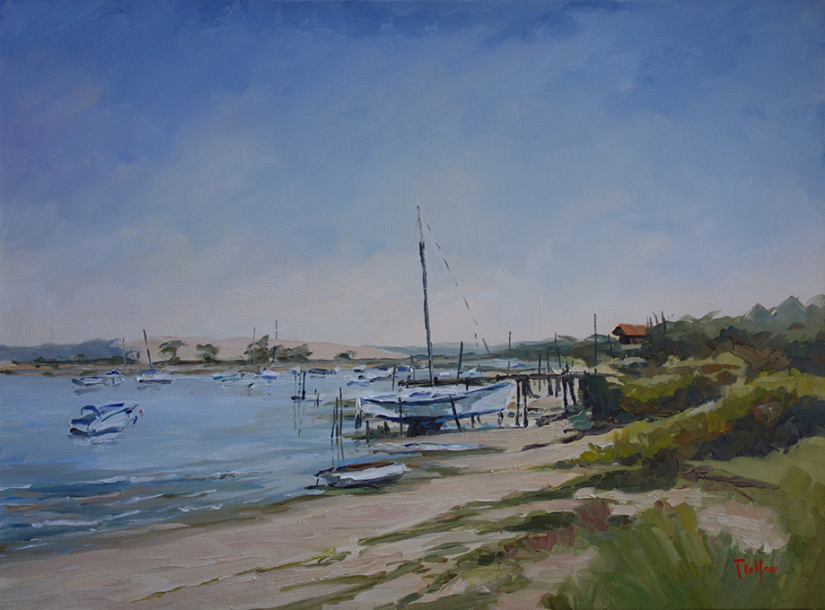 Marée basse au Cap Ferret