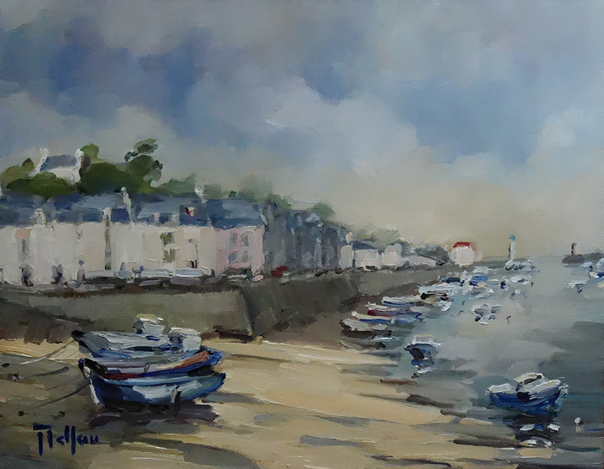 Marée basse à Sauzon