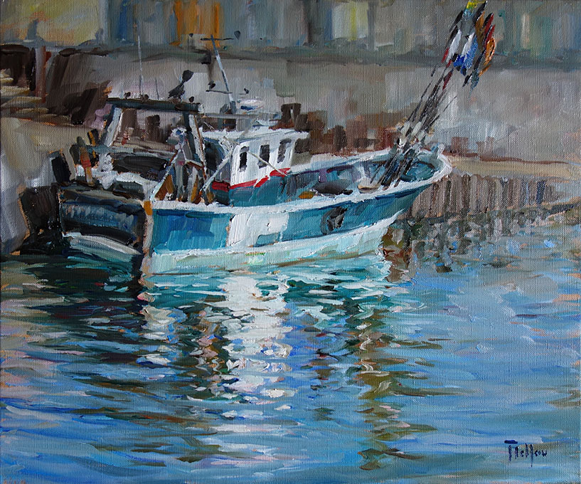 Les reflets du port