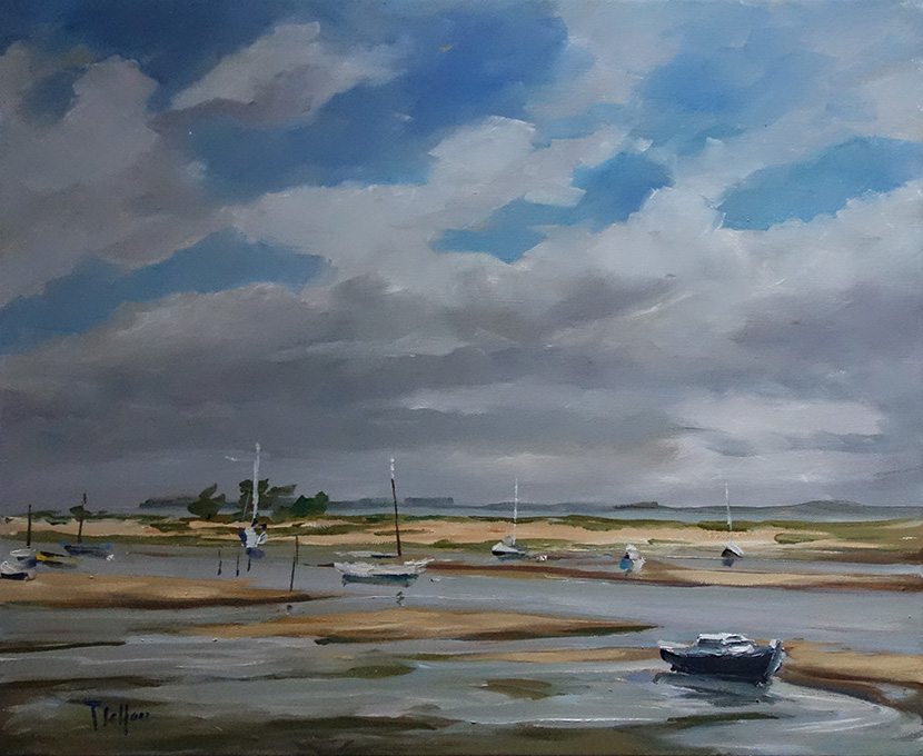 Marée montante au Cap Ferret
