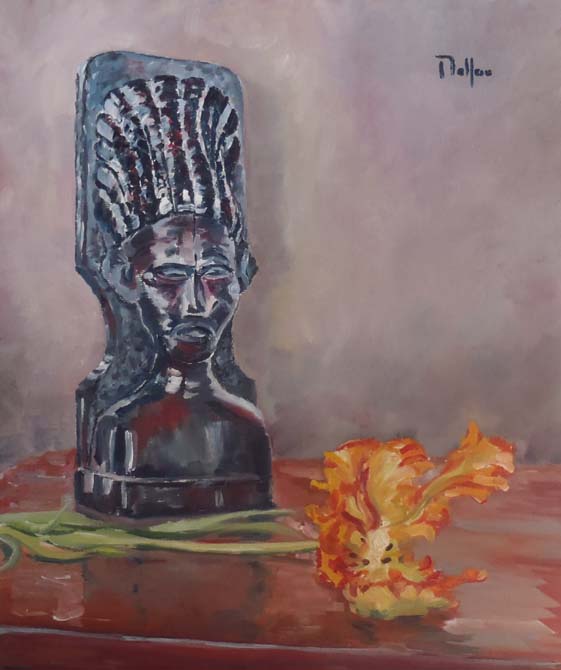 La statue d'ébène