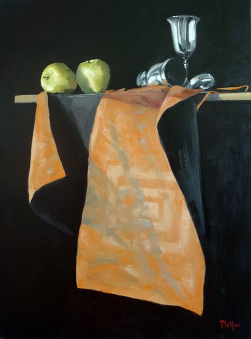 Pommes vertes et calice