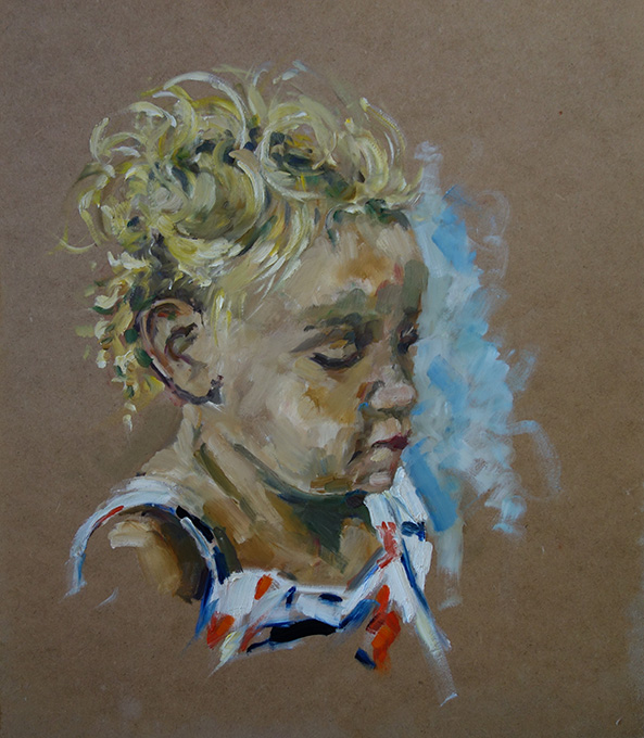 Petite tête blonde