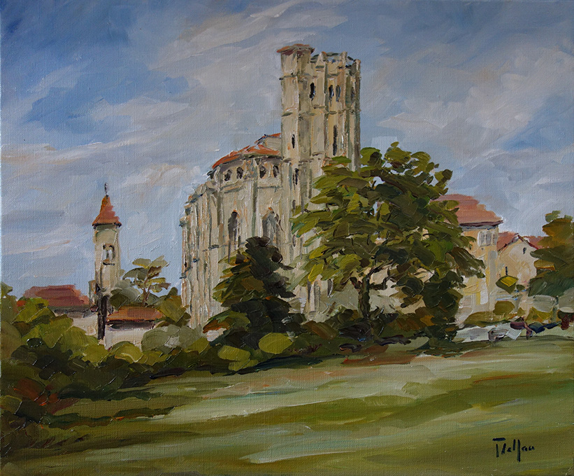 La collégiale de La Romieu - Gers