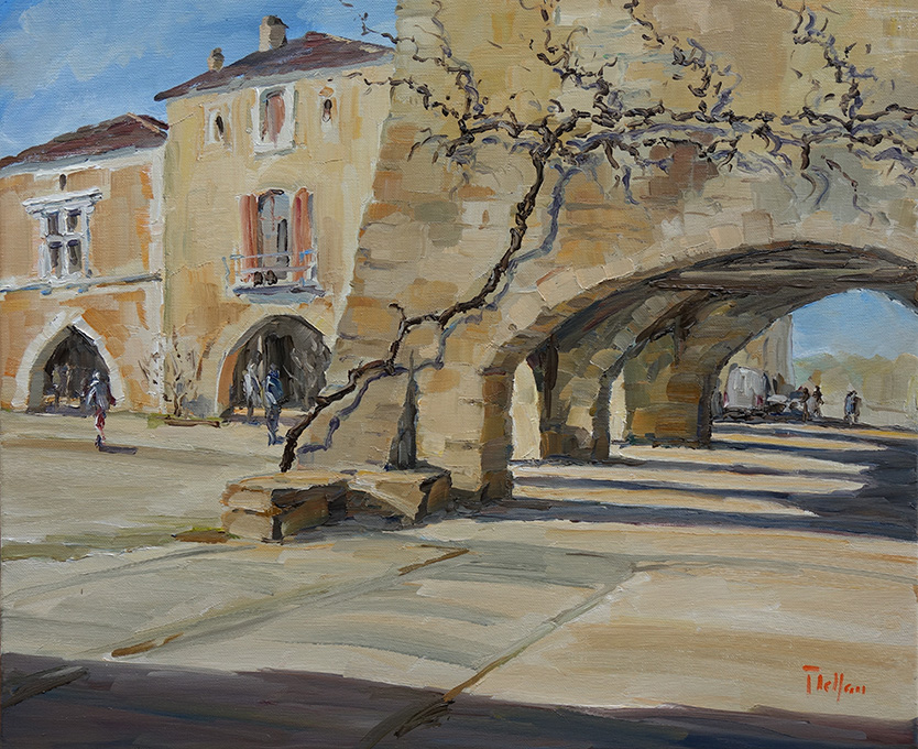 Les arcades à Monpazier