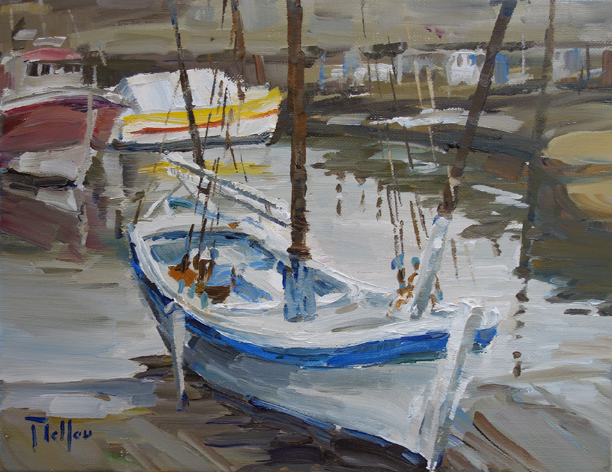 Cale au port du Château, Ile d'Oléron