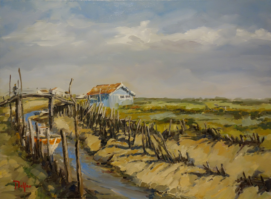 Paysage de l'Ile d'Oléron