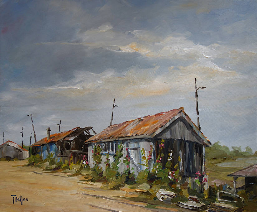 Les cabanes fleuries