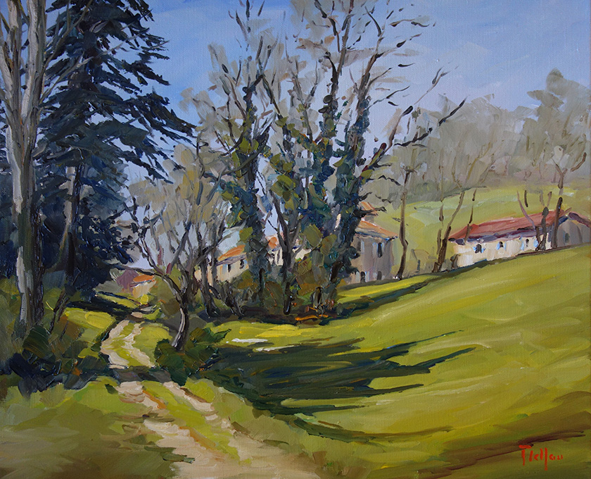 Paysage du gers - Ordan-Larroque